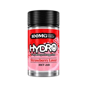 Hydro 7OH Kratom Extract Tablets Strawberry Lover (100mg/tab)